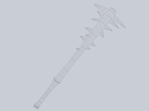 Bone blade 3D Модель