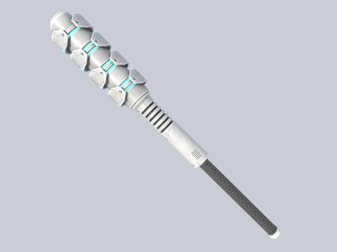 Scifi Powerbat 3D Model
