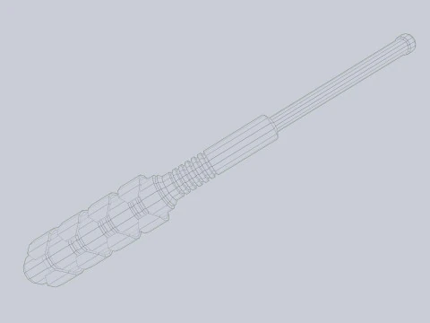 Scifi Powerbat 3D Model