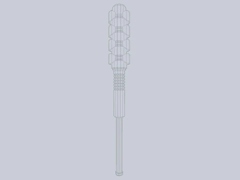 Scifi Powerbat 3D Model
