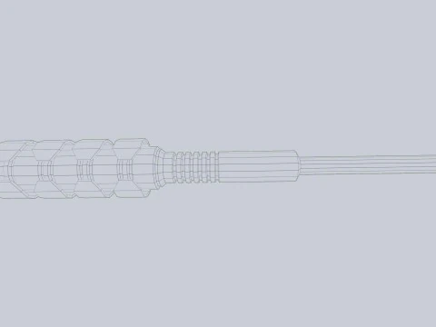 Scifi Powerbat 3D Model