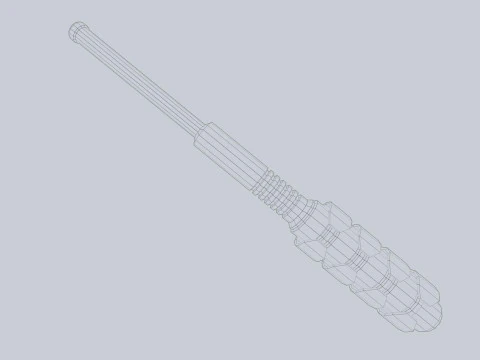Scifi Powerbat 3D Model