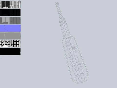 Scifi Powerbat 3D Model