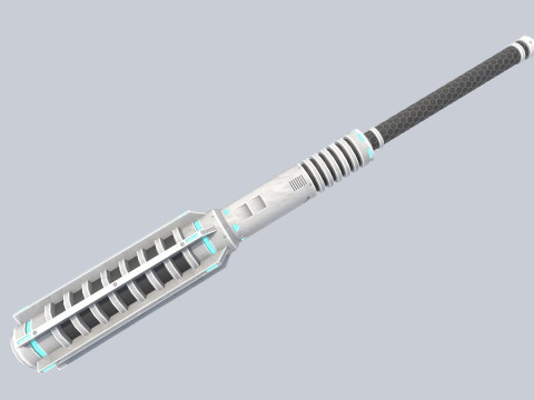 Scifi Powerbat 3D Model