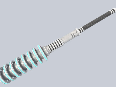 Scifi Powerbat 3D Model