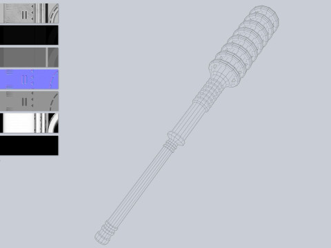 Scifi Powerbat Modelo 3D