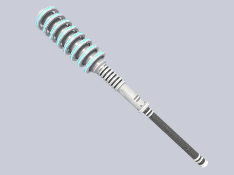 Powerbat fantascientifico Modello 3D