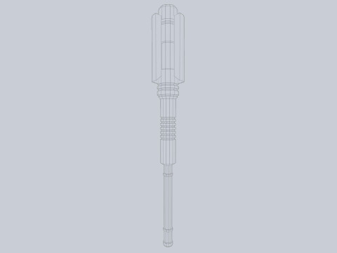 Scifi Powerbat 3D Model
