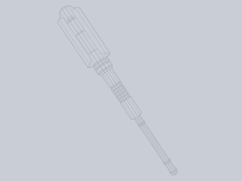 Scifi Powerbat 3D Model