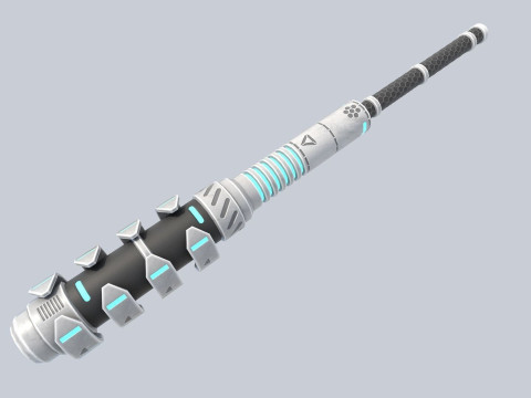 Scifi Powerbat 3D Model