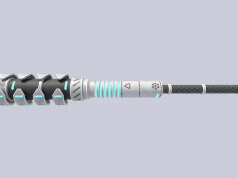 Scifi Powerbat 3D Model
