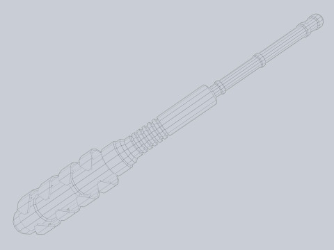 Scifi Powerbat 3Dモデル