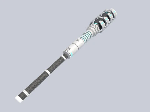 Scifi Powerbat 3D Model