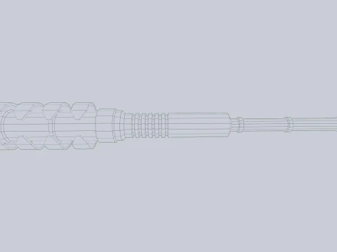 Scifi Powerbat 3D Model