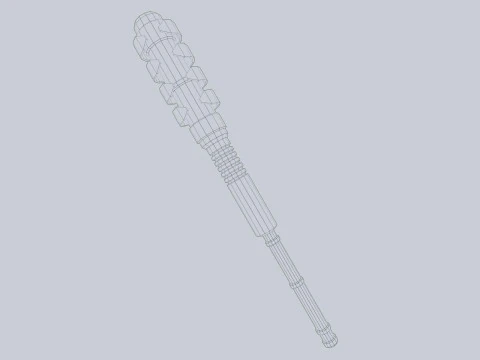 Scifi Powerbat 3D Model