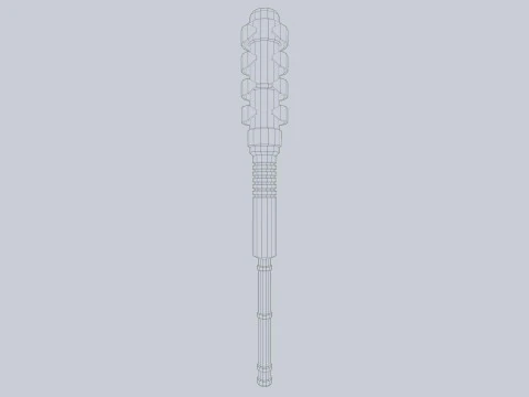 Scifi Powerbat 3D Model