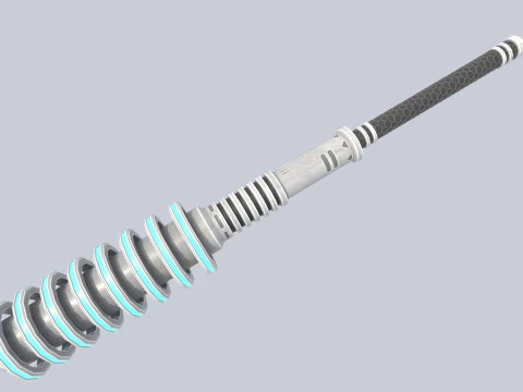 Scifi Powerbat collection 3D Model
