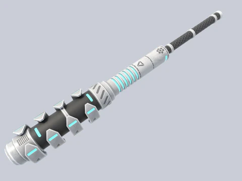 Scifi Powerbat collection 3D Model
