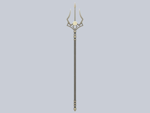 Fantasy trident Modèle 3D