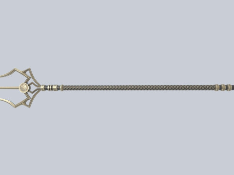 Fantasy trident Modèle 3D