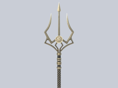 Fantasy trident Modèle 3D
