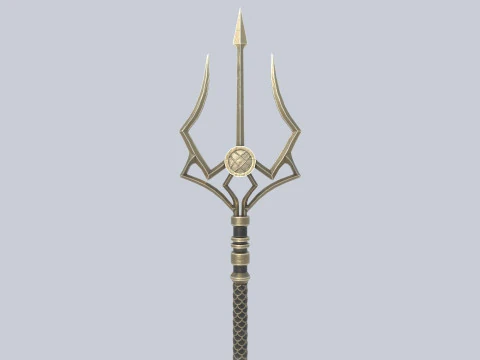 Fantasy trident 3D Model