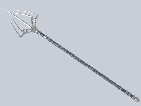 Fantasy trident 3Dモデル