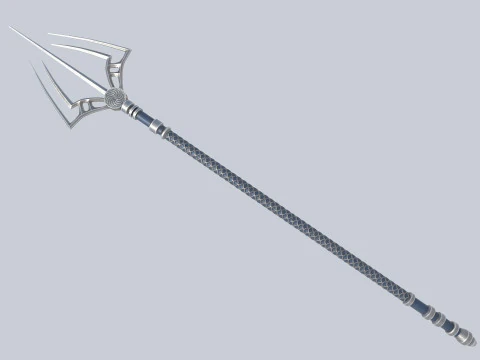 Fantasy trident 3D Model