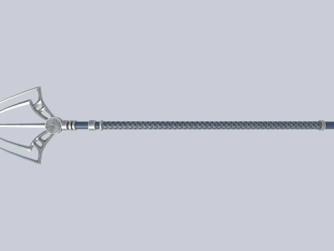 Fantasy trident 3D Model