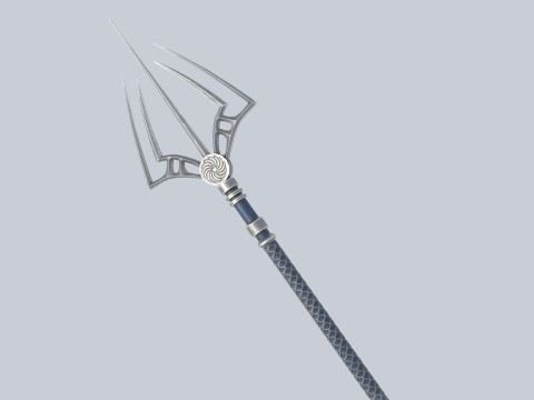 Fantasy trident 3Dモデル