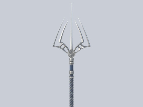 Fantasy trident 3Dモデル