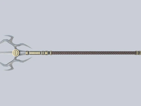 Fantasy trident 3D Model