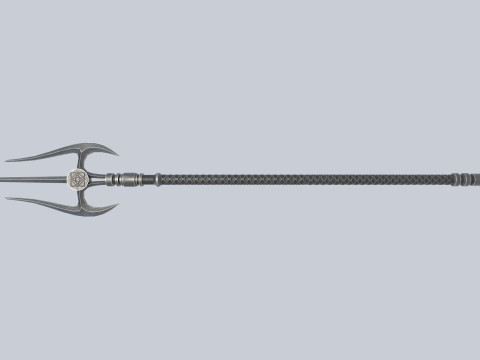 Fantasy trident 3D Model