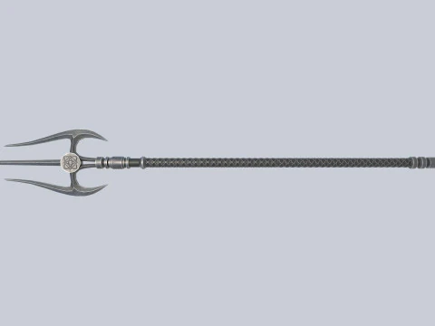 Fantasy trident 3D Model