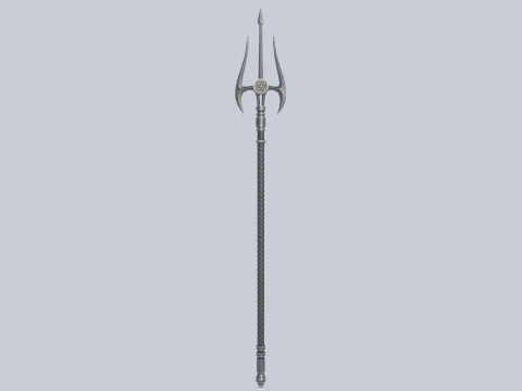 Fantasy trident 3D Model
