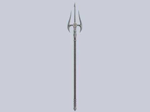 Fantasy trident 3D Model