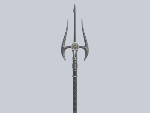 Fantasy trident 3D Model