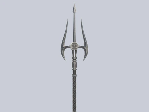 Fantasy trident 3D Model