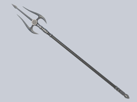 Fantasy trident 3D Model