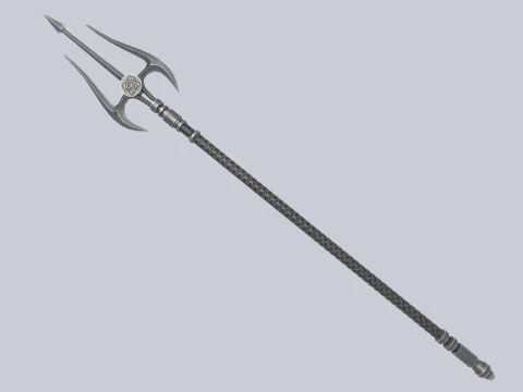Fantasy trident 3D Model