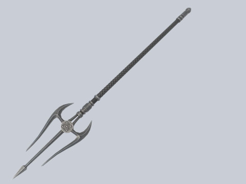 Fantasy trident 3D Model