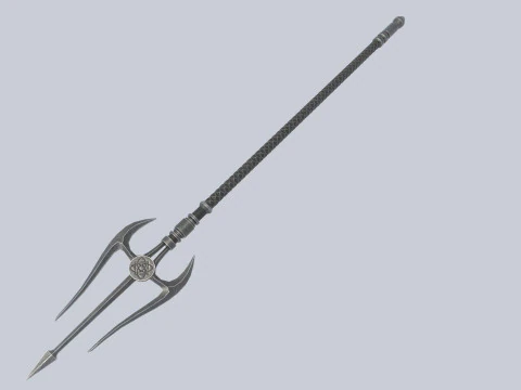 Fantasy trident 3D Model