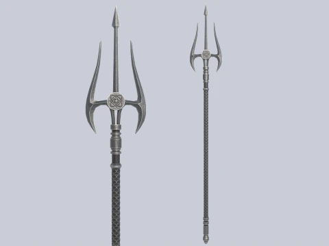 Collezione tridente fantasy Modello 3D