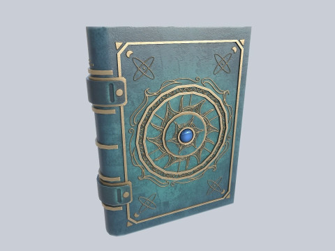 Fantasy book 3D Model