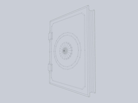 Fantasy book 3D Model