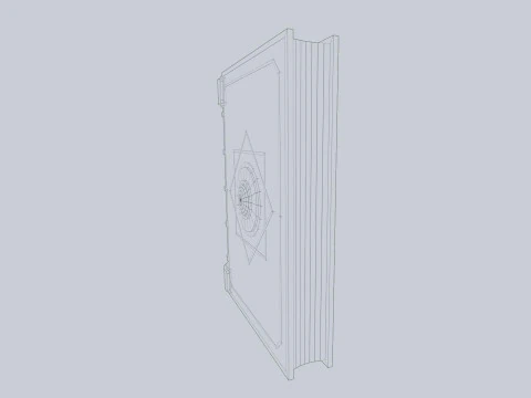 Fantasy book 3D Model