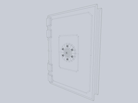 Fantasy book 3D Model
