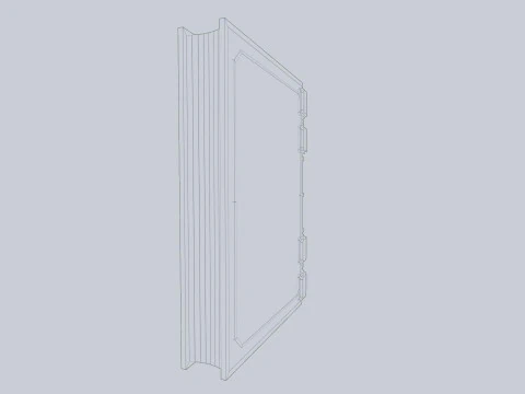 Fantasie boek 3D Model