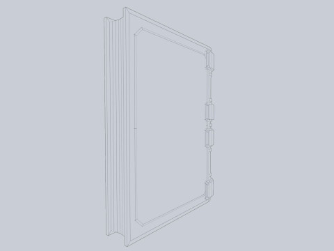 Fantasy book Modello 3D