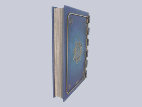 Fantasy book 3D Model